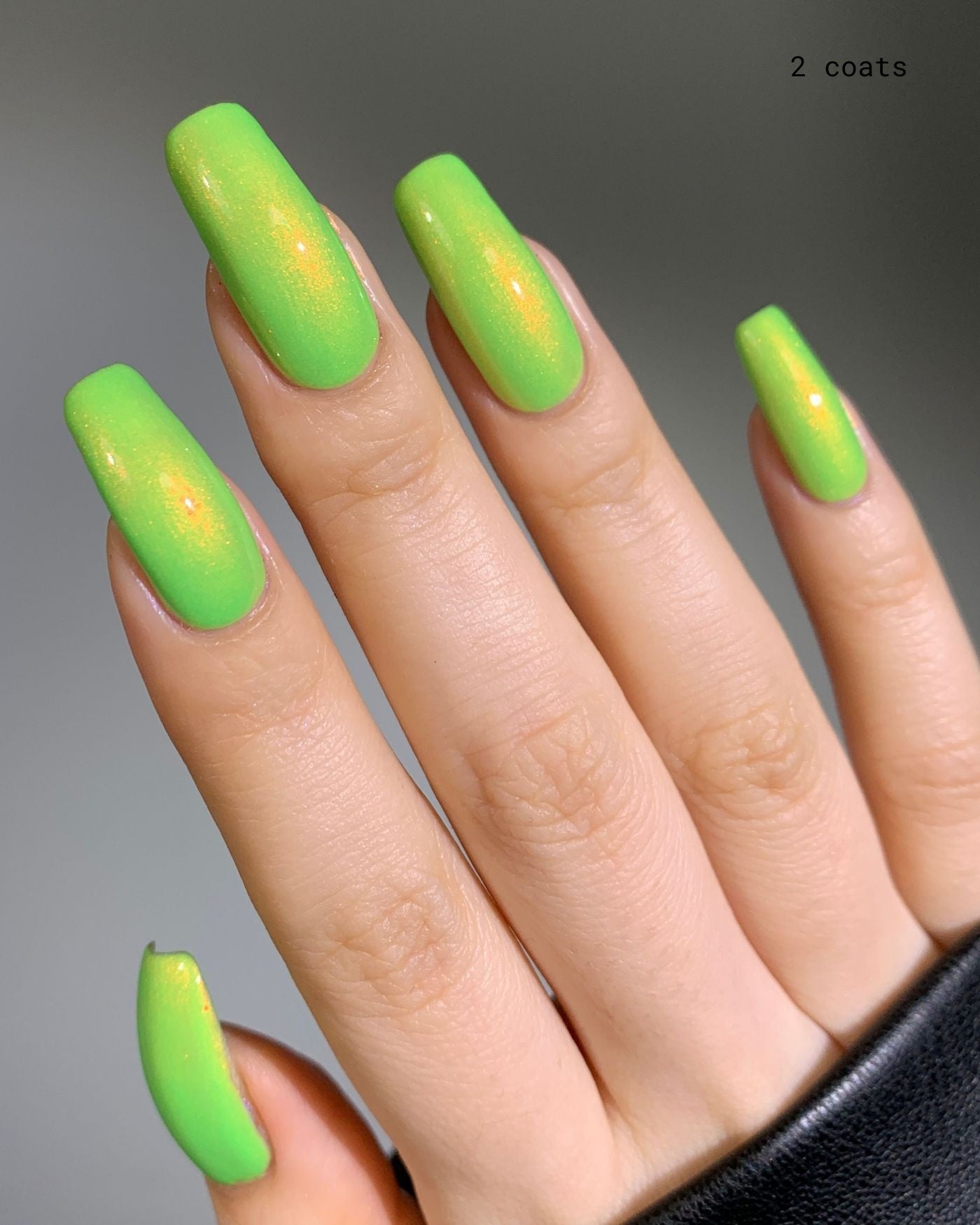 mooncat | Manchineel Tree | nail polish | Orange - Green | Shimmer