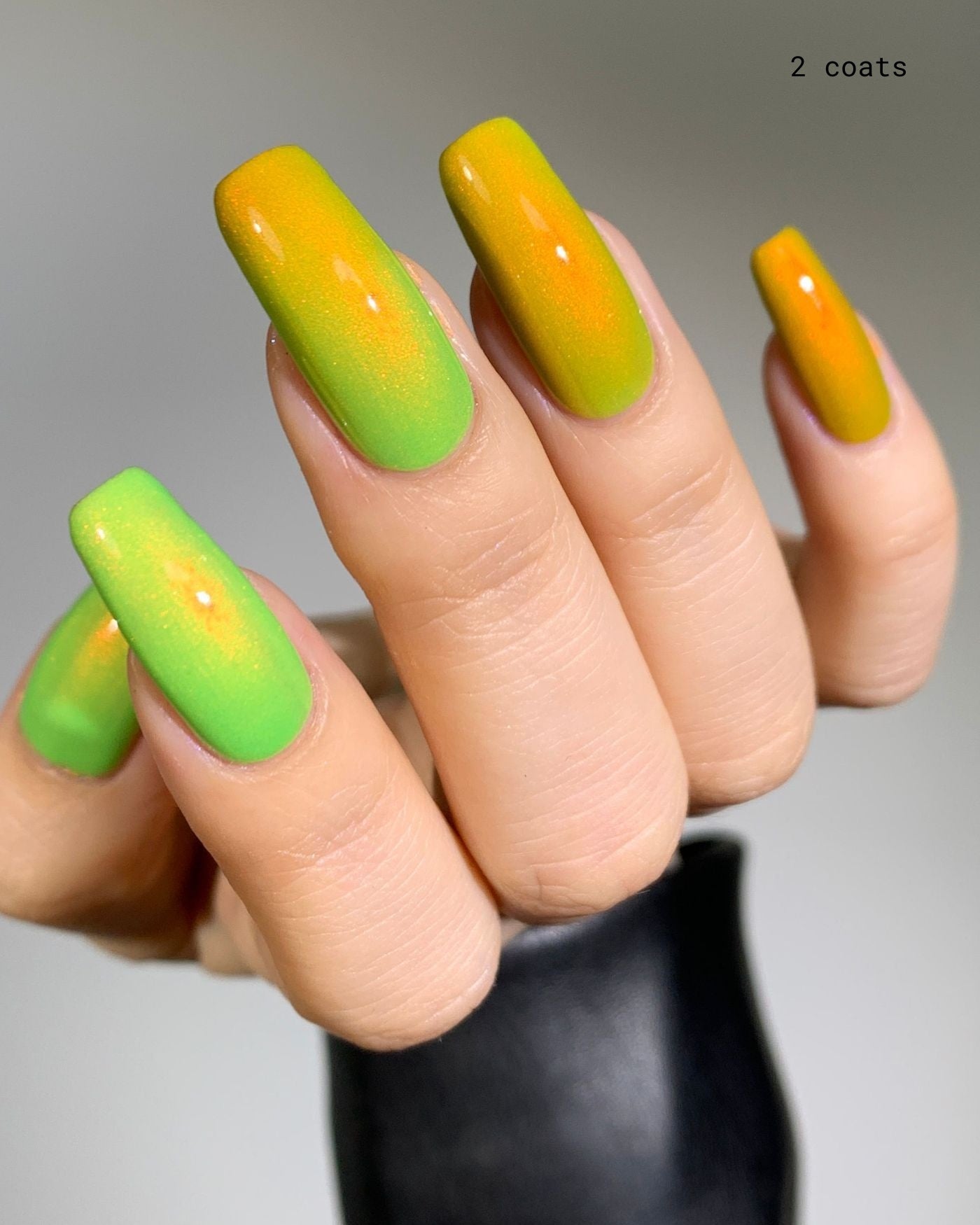 mooncat | Manchineel Tree | nail polish | Orange - Green | Shimmer