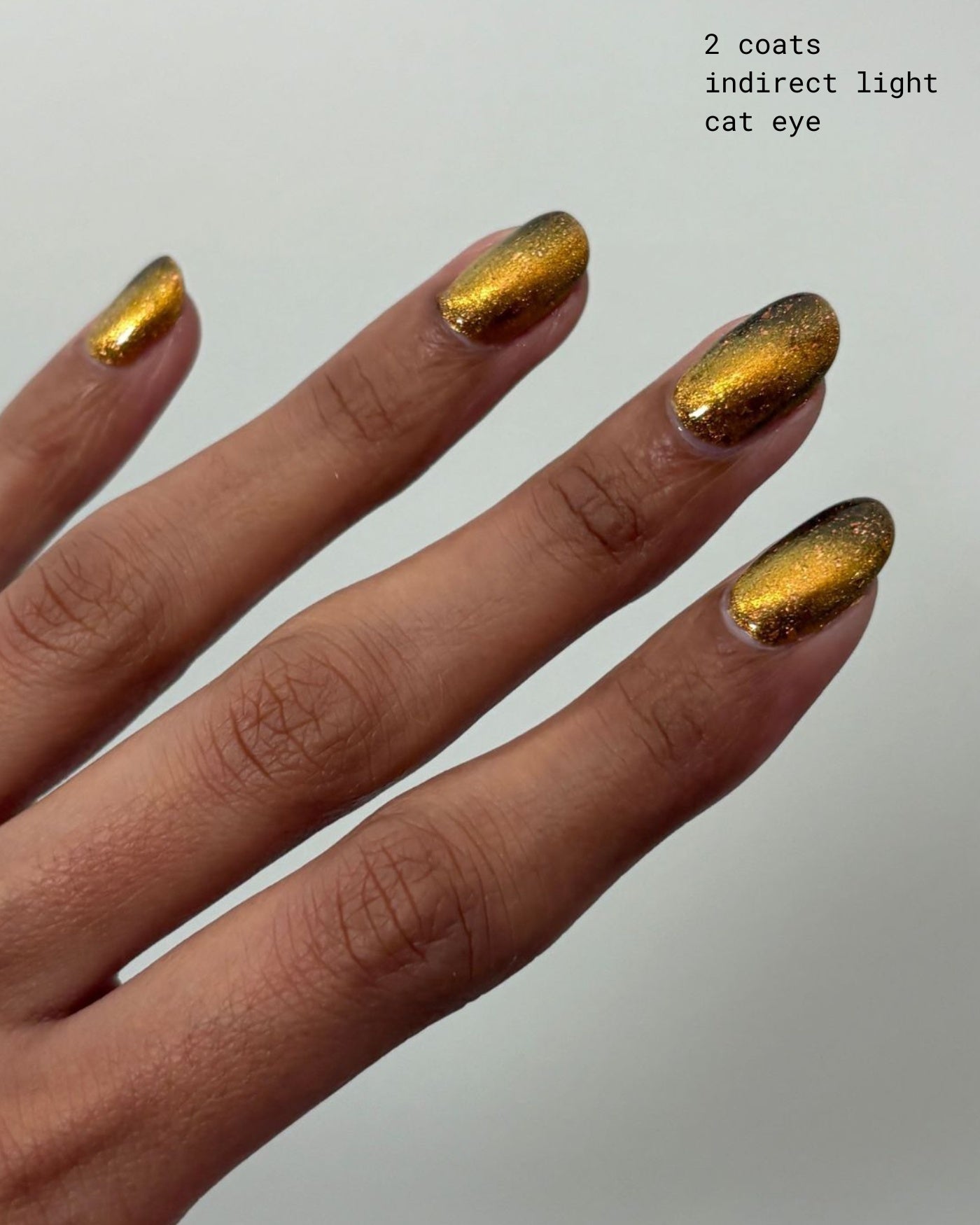mooncat | Taipan Venom | nail polish | Gold - Brown | Flakie