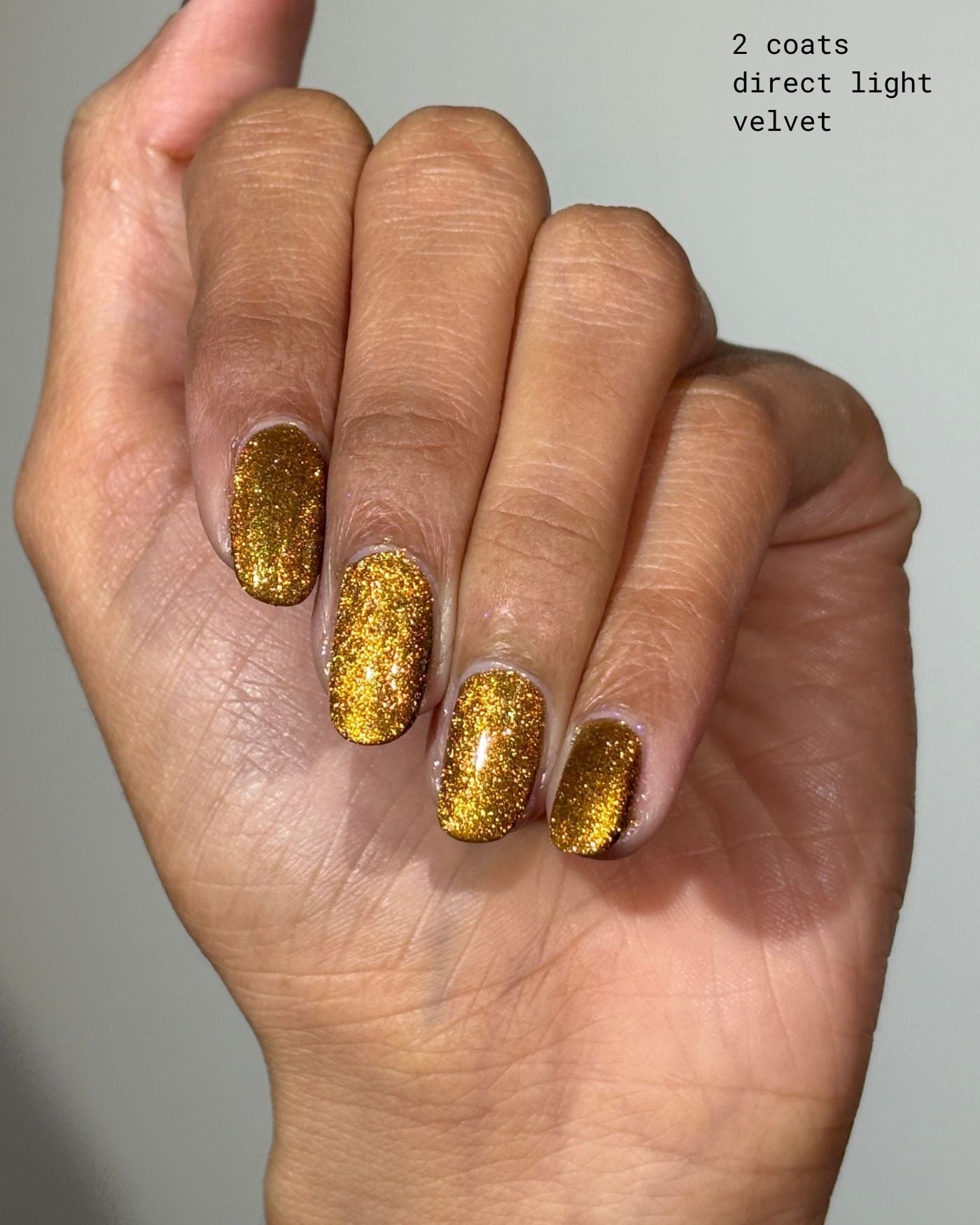 mooncat | Taipan Venom | nail polish | Gold - Brown | Flakie