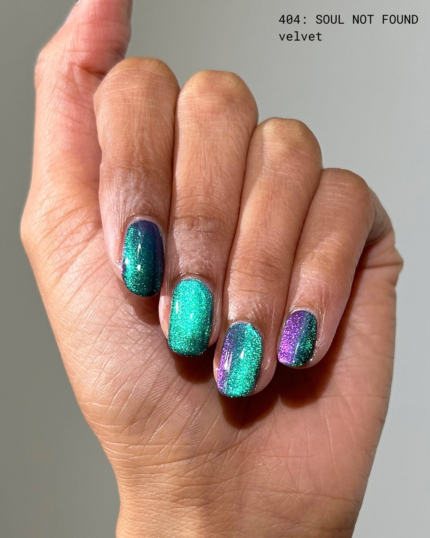 mooncat | Velvet Effect Horseshoe Magnet | Nail Tools