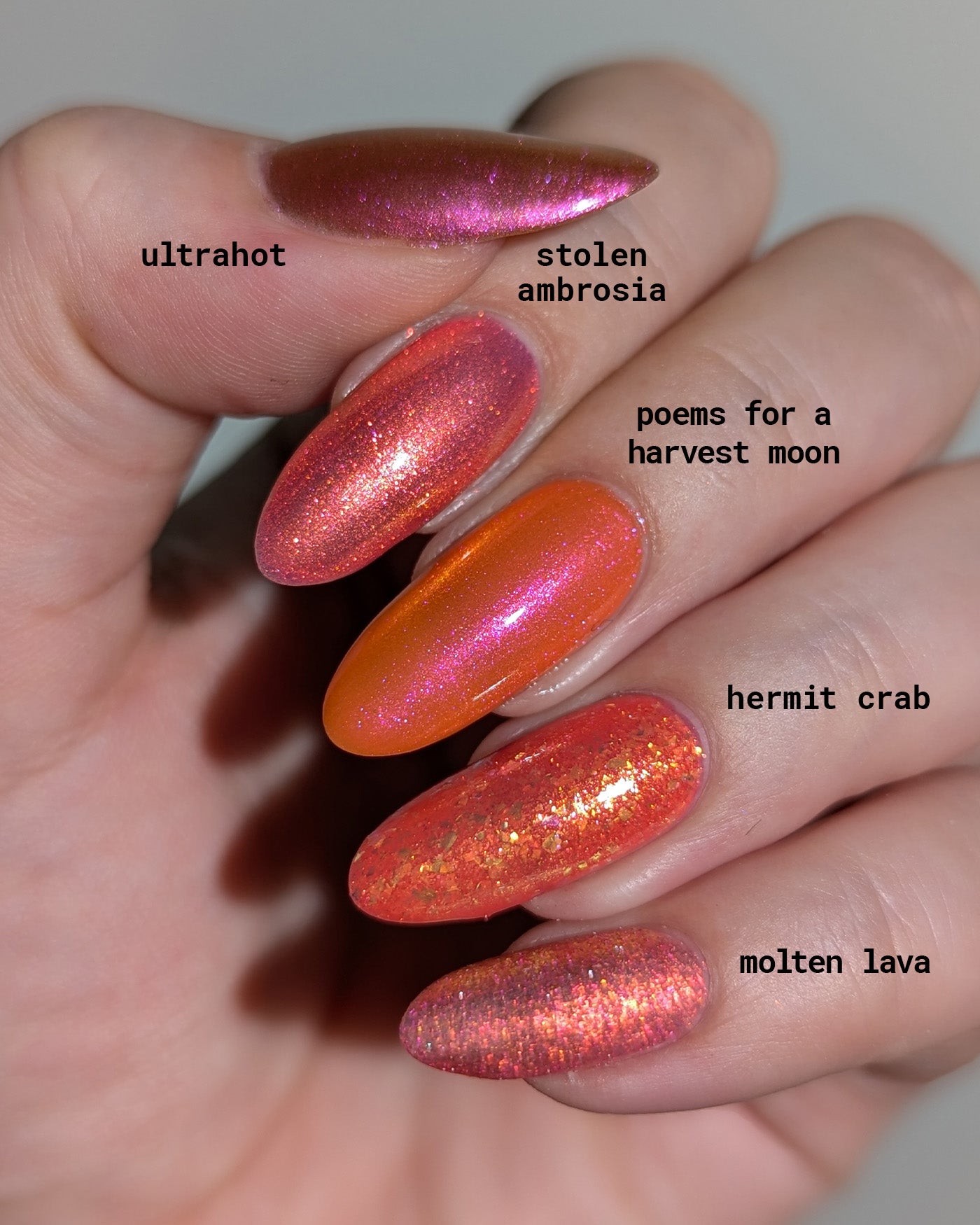 Harvest Moon Glow Nails That Shine