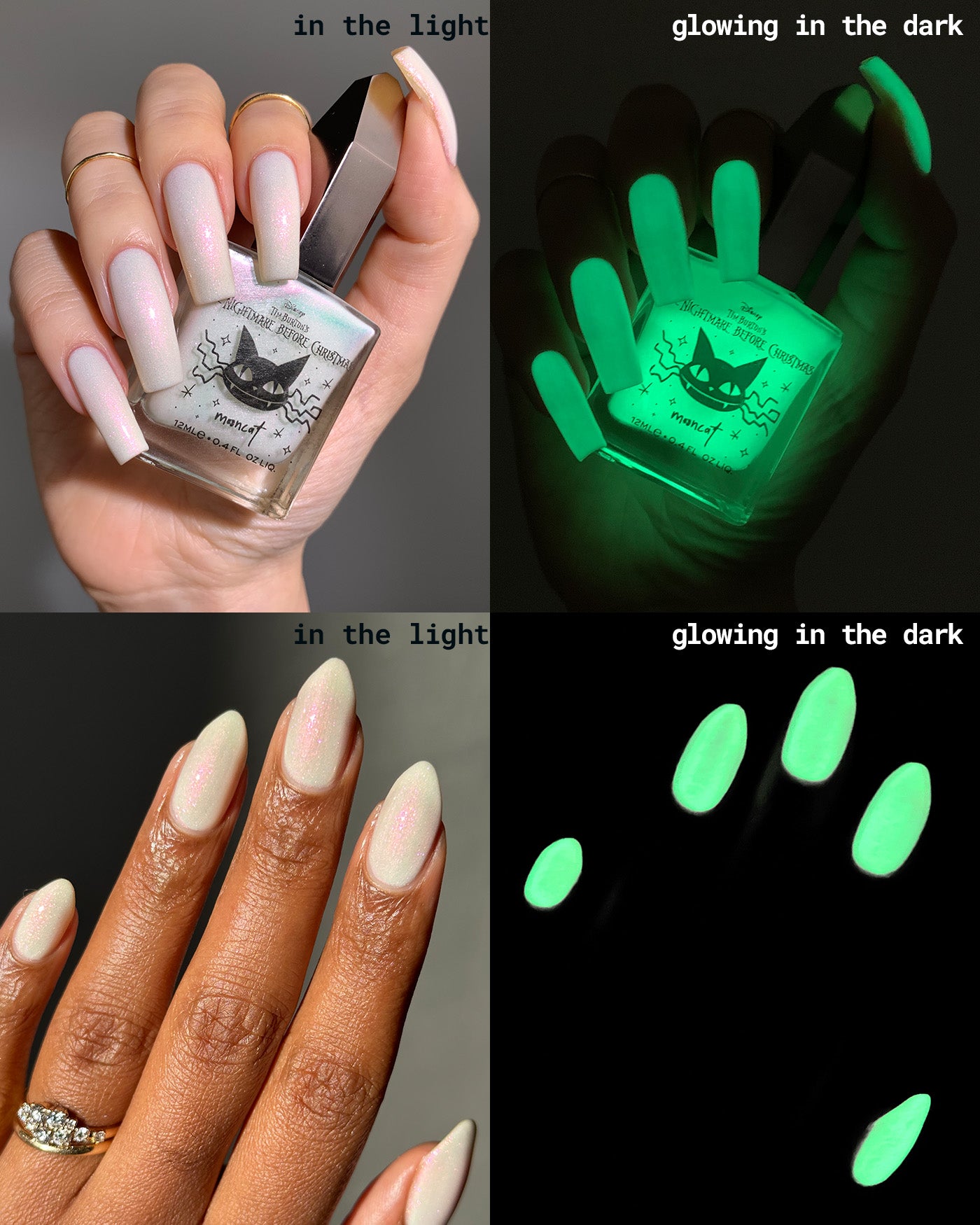 Polka Dots and Glow in the Dark Nail Polish Review