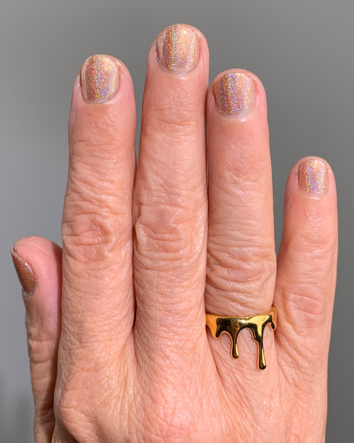 Marie June Dripping Small Ring preview