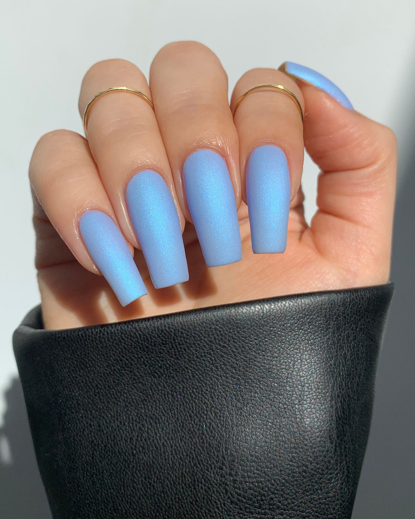 40+ Super Cute Baby Blue Acrylic Nails Ideas